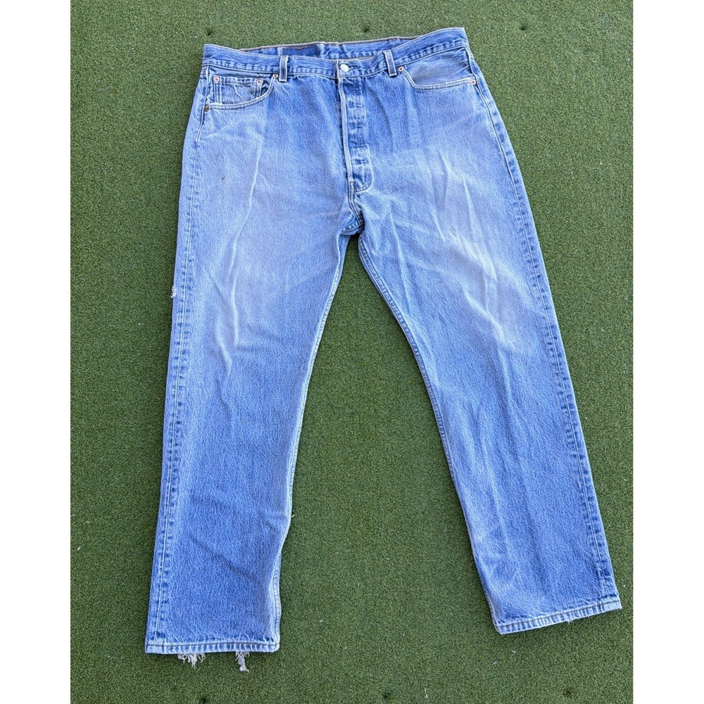 Levi's 501xx Blue Jeans Made in USA 501-0000 True Size 38/30 Vintage 90s